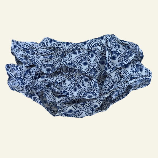 Pumpkin Patch blue patterned bloomers size 0