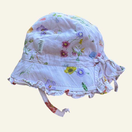 Toshi floral sunhat size S