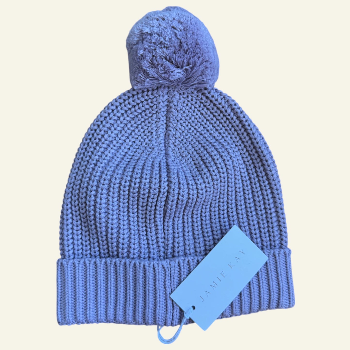 Jamie Kay purple knit beanie size 2 years (brand new)