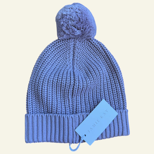 Jamie Kay purple knit beanie size 2 years (brand new)