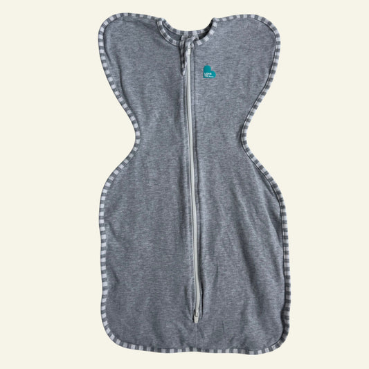 Love to Dream grey swaddle up 1.0 tog size NB
