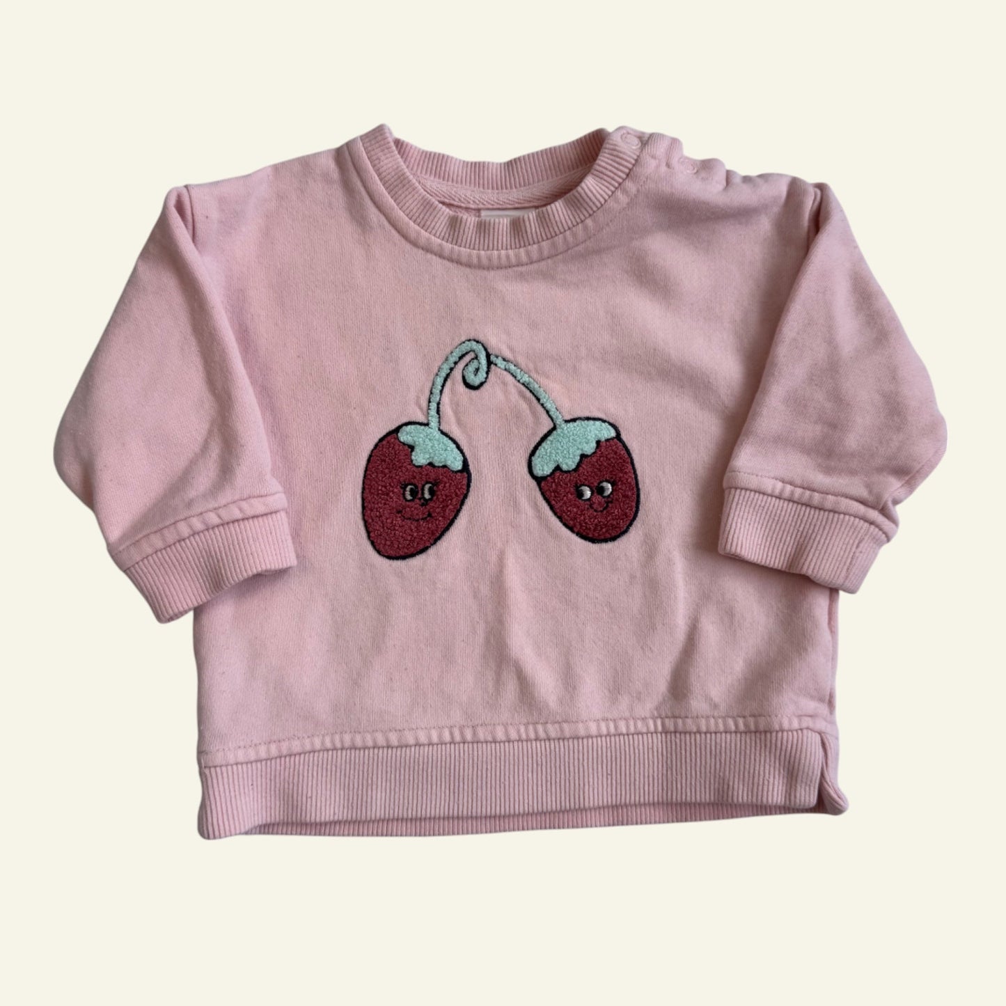 Seed pink cherry jumper size 00