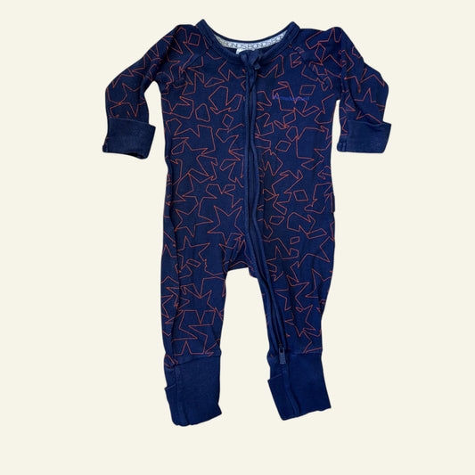 Bonds blue and red star wondersuit size 000