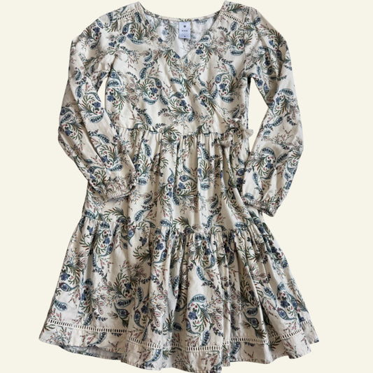 Target floral wrap dress size 8