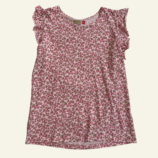 Lily & Dan pink floral shirt size 10