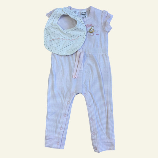 Guess How Much I Love You pink suit set size 0