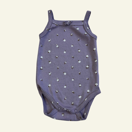 Jamie Kay purple floral bodysuit size 00