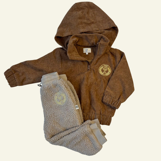 Goldie and Ace cord tracksuit set size 1
