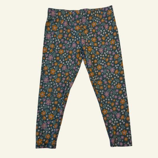 Target floral leggings size 3