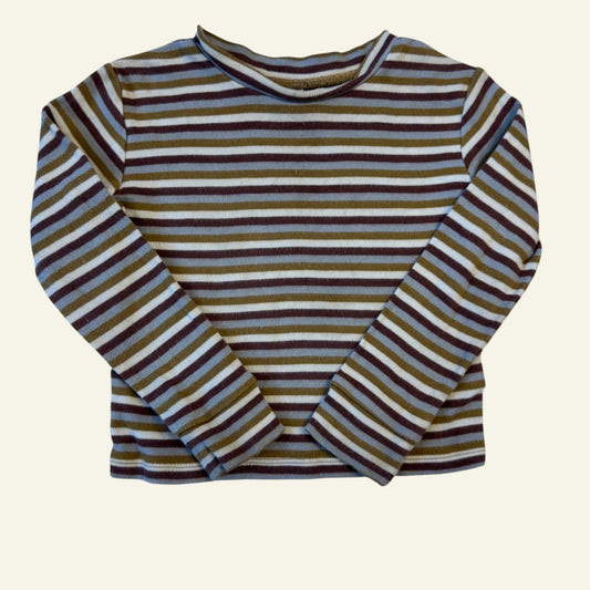 Rylee & Cru long sleeve stripe top size 2-3