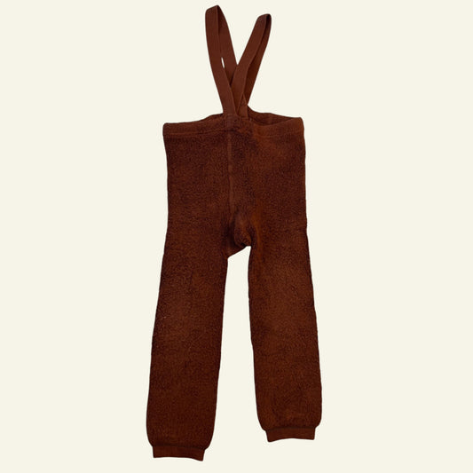 Silly Silas rust colored overalls size 2