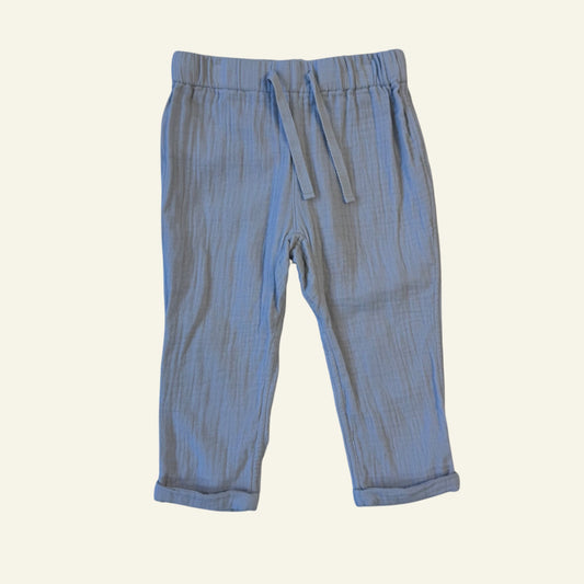 Country Road pale blue pants size 12-18 months