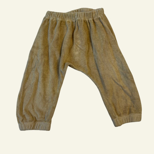Poudre Organic mustard yellow pants size 12 months
