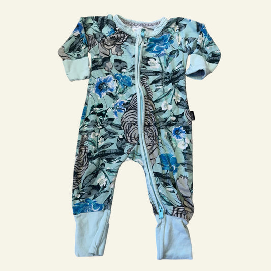 Bonds blue tiger wondersuit size 000