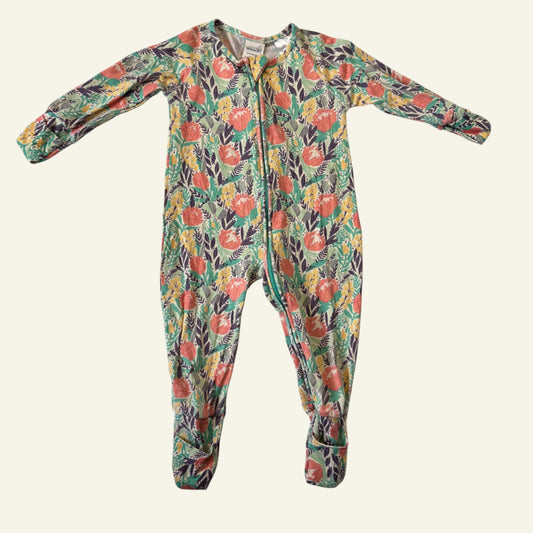 Monarch floral onesie size 00