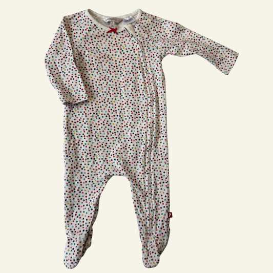 Fox & Finch spotty onesie size 00
