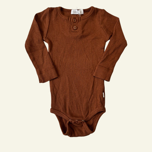Jamie Kay rust bodysuit size 6-12 months