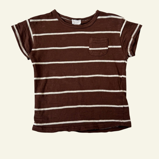 Jamie Kay brown stripe t-shirt size 1