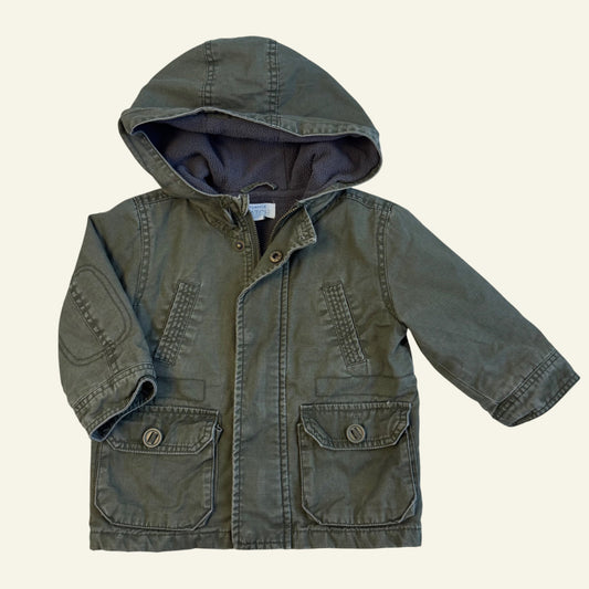 Pumpkin Patch green jacket size 12-18m