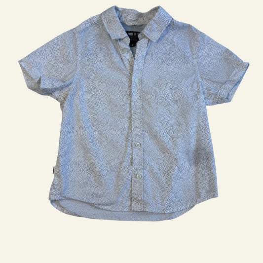Ind Kid white spot shirt size 2