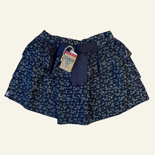Oshkosh navy floral skirt size 8