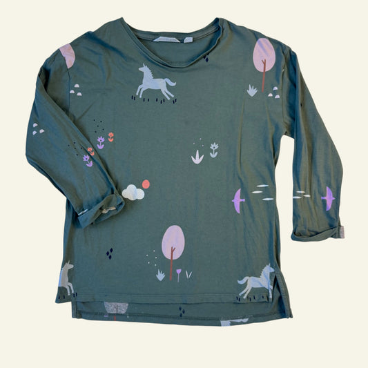 Country Road khaki unicorn long sleeve size 12