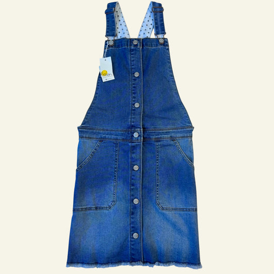 Boden denim pinafore size 13-14