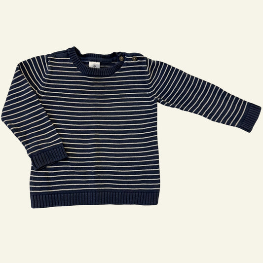 Target navy stripe jumper size 1
