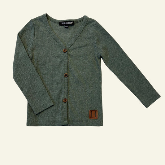 Beau Hudson green cardigan size 9-12m