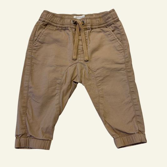 Country Road tan pants size 6-12 months
