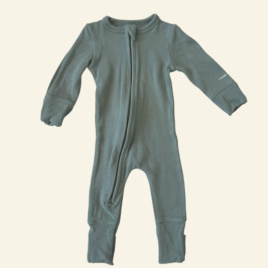Country Road sage green onesie size 0000