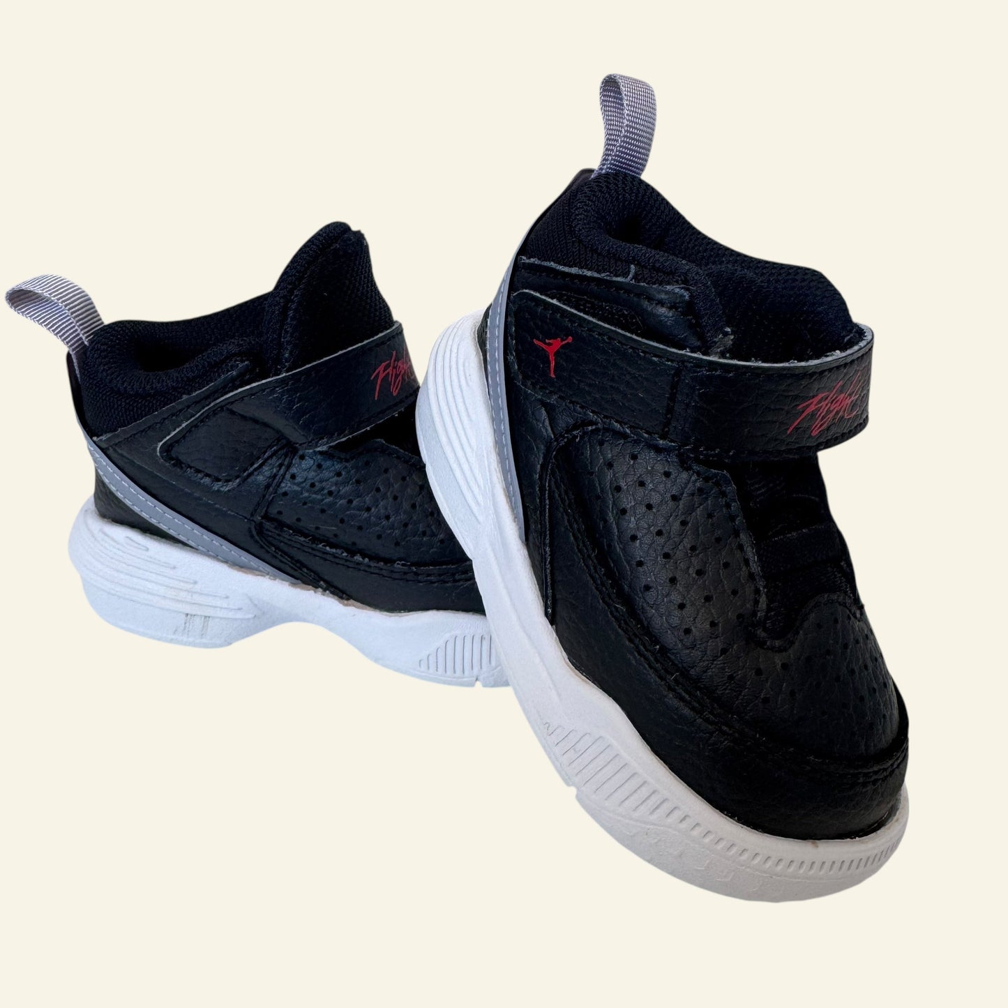 Nike Jordan black sneakers size 4C