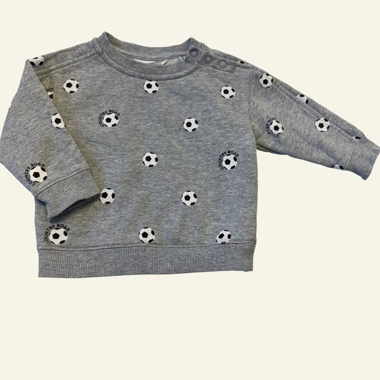 Country Road grey jumper size 6-12 months