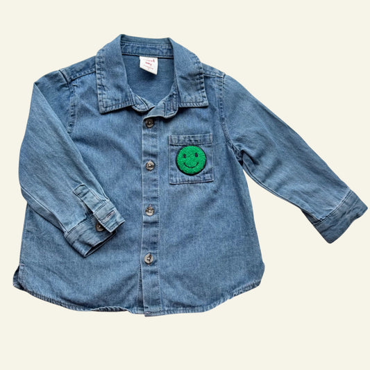 Seed denim shirt size 6-12 months