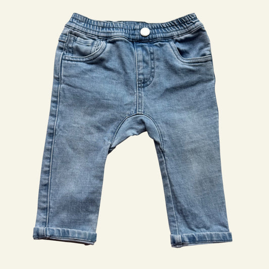 Country Road denim jeans size 6-12 months
