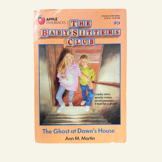 The Baby Sitters Club - 'The Ghost at Dawn's House' by Ann M. Martin (1988)
