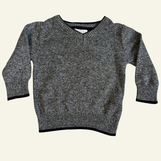 Pumpkin Patch grey knitted jumper size 00