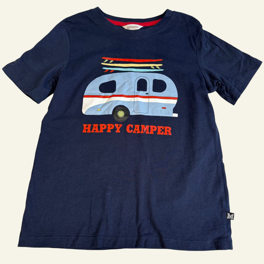 Milkshake happy camper boys t-shirt size 8