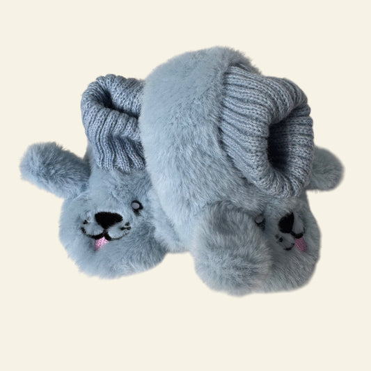 Snugg Up blue dog booties size S