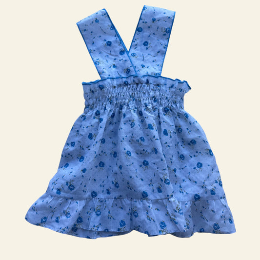 Target blue floral dress size 0