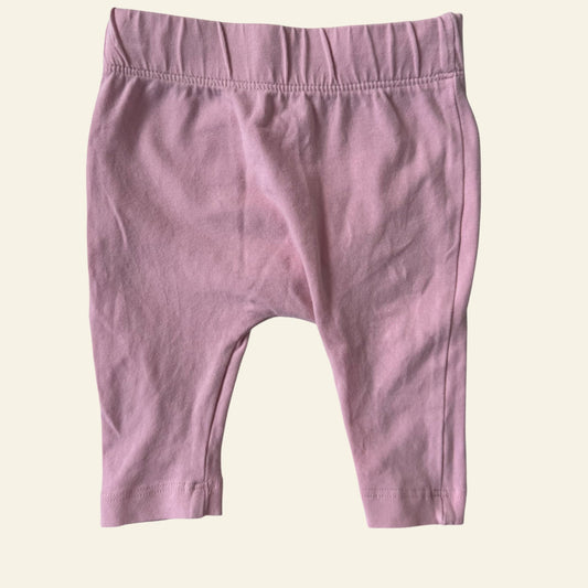 Australian Cotton pink leggings size 000