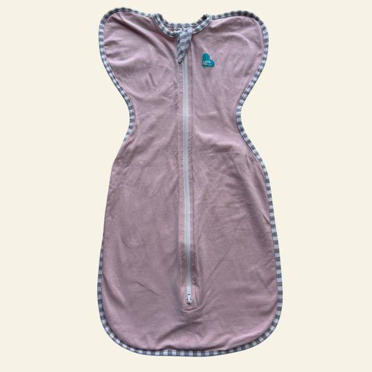 Love to Dream pink sleeping bag size NB 1.0 TOG
