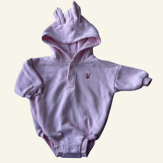 Dimples pink bunny jumper size 000 (Perfecly Imperfect)