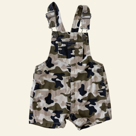 Baby Berry camo print overalls size 1