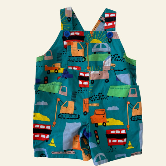 Rainbow vehicles overalls size 1