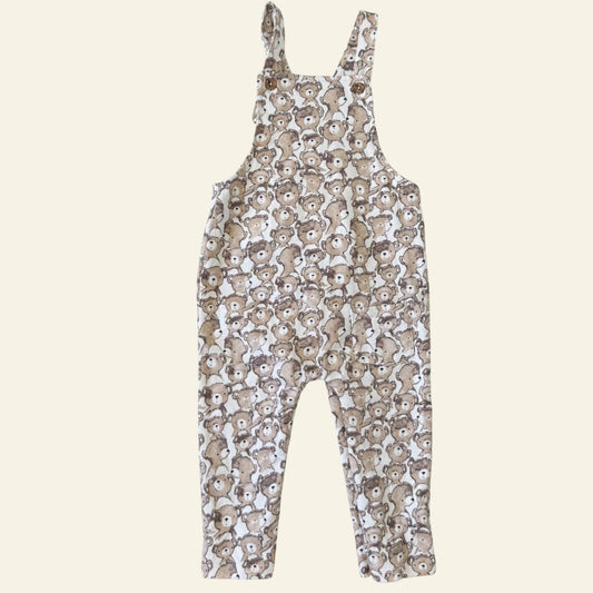 Next bear face overalls size 12-18 months