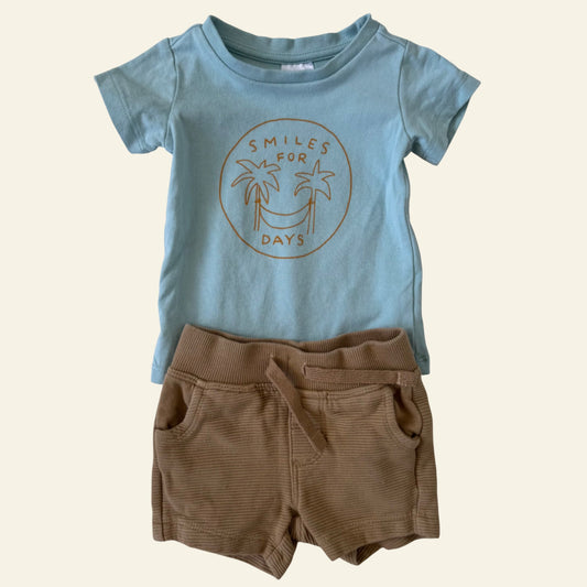 Target blue smiles for days set size 000