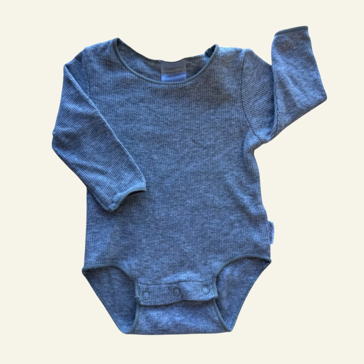Bonds grey long sleeve bodysuit size 0000