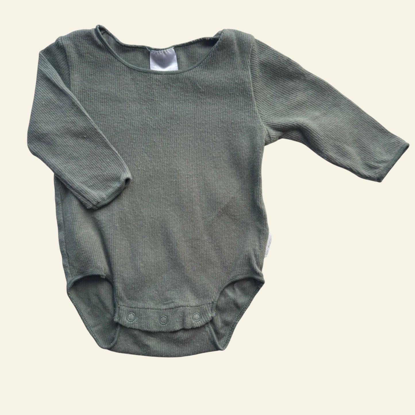 Bonds khaki green bodysuit size 0000