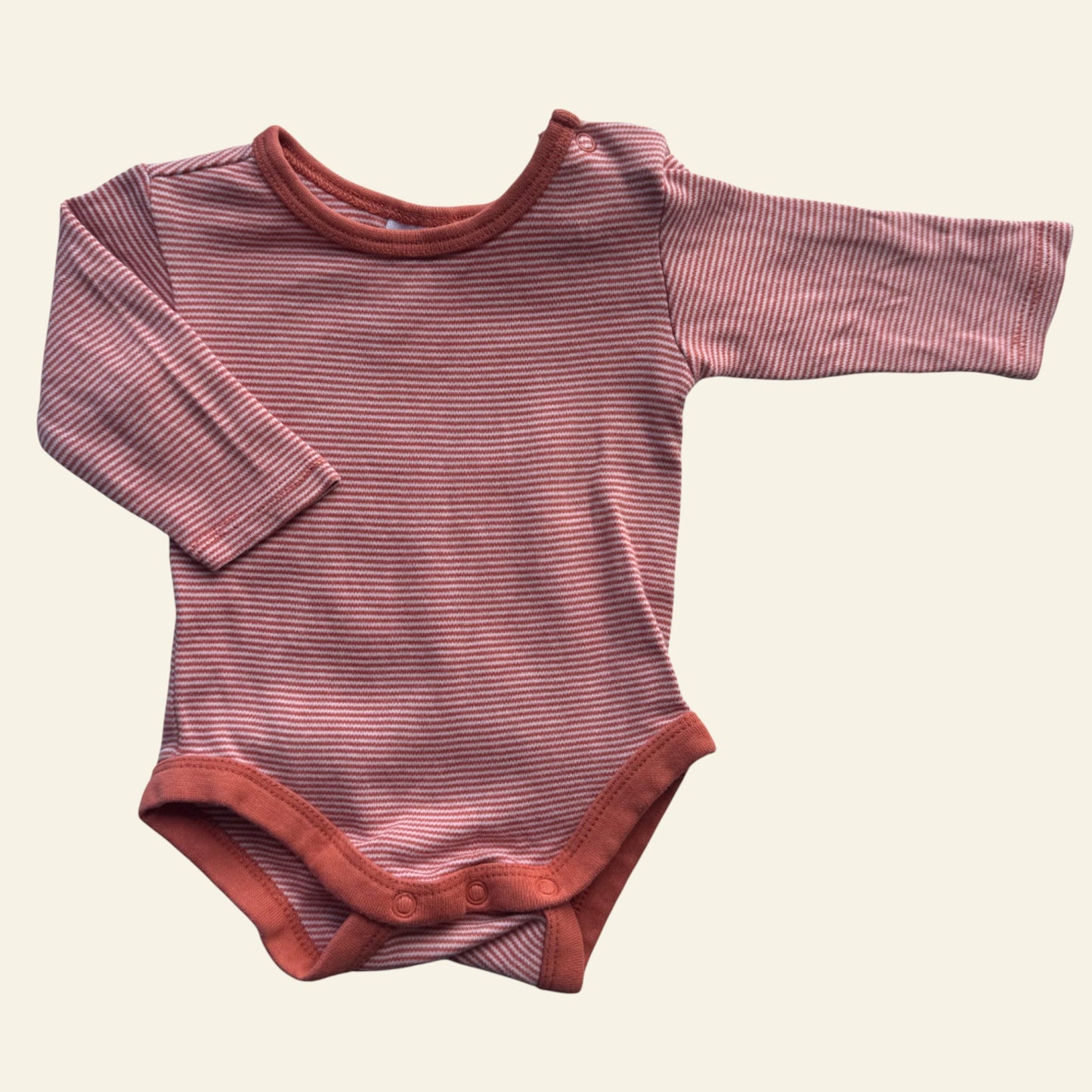 Target orange stripe bodysuit size 0000